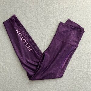 Peloton Purple Leggings